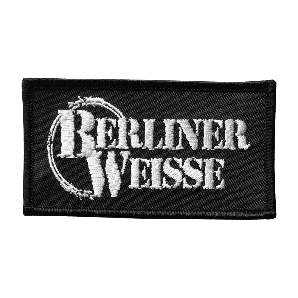 Berliner Weisse "Logo" Aufnäher / Patch (stick)