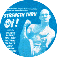 Strength Thru Oi!  - Button (2,5 cm) 291