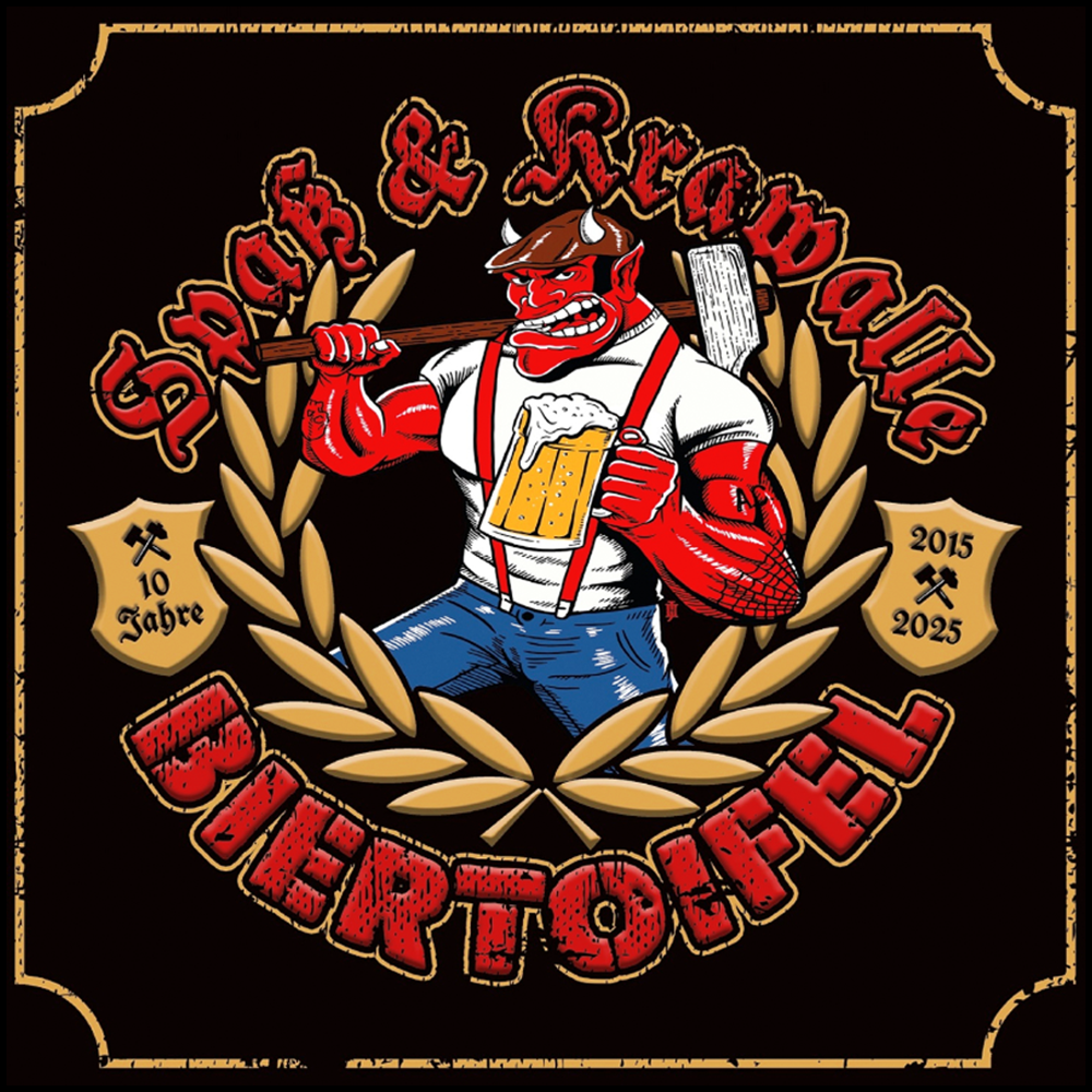 Biertoifel "Spaß & Krawalle" LP (black)