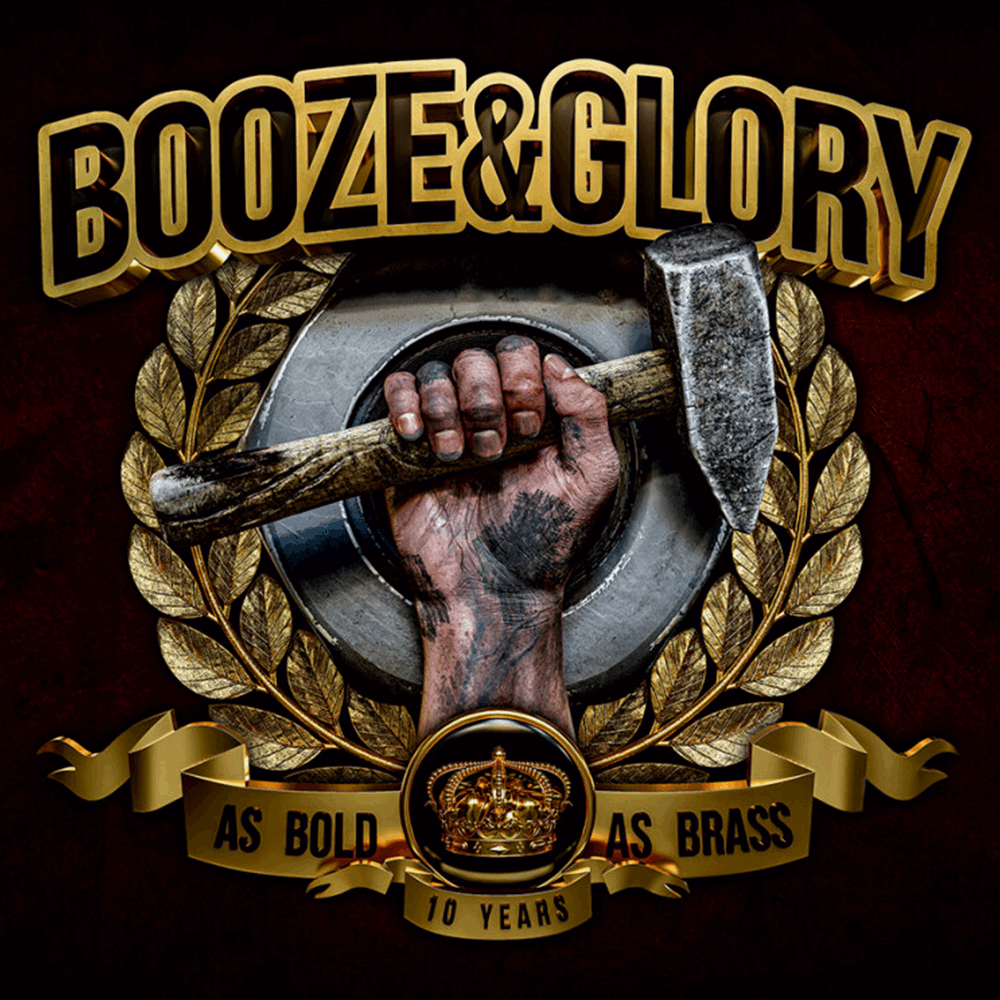 Booze & Glory "As bold as Brass - 10 Years Anniversary" LP (clear, lim. 150)