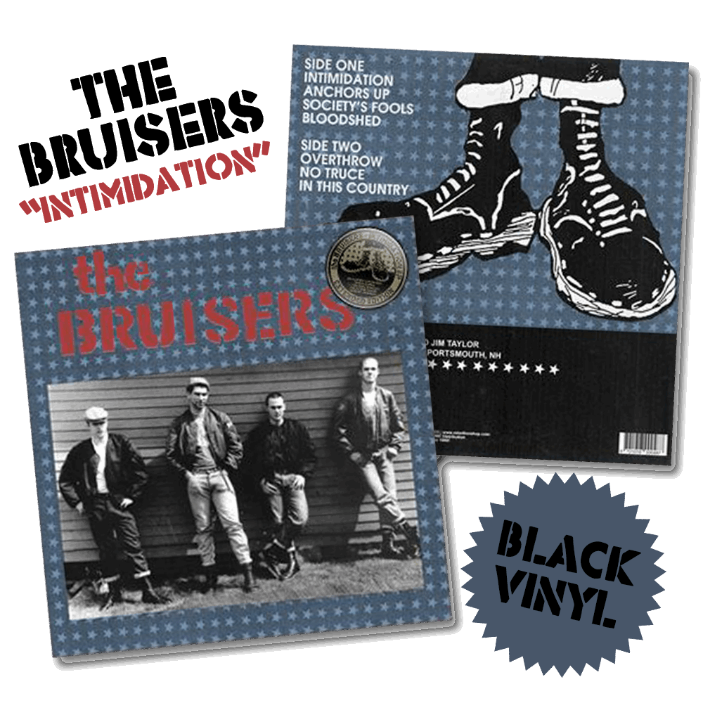 Bruisers, The "Intimidation" (Extended Edition, RP) 12" (black)