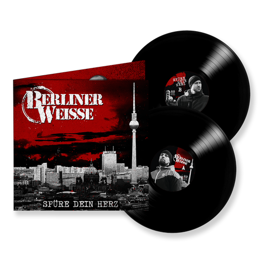 Berliner Weisse "Spüre Dein Herz" DoLP (Gatefold) (black) (lim. 500) - Premium  von Spirit of the Streets für nur €24.90! Shop now at Spirit of the Streets Mailorder