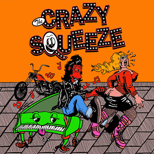 Crazy Squeeze "same" LP (lim. 150, black)
