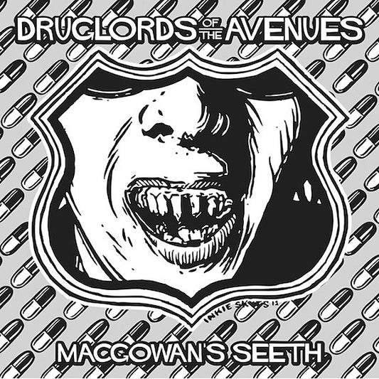 Druglords of the Avenue "MacGowan's Seeth" EP 7" (lim. 250, silver-black + DL)