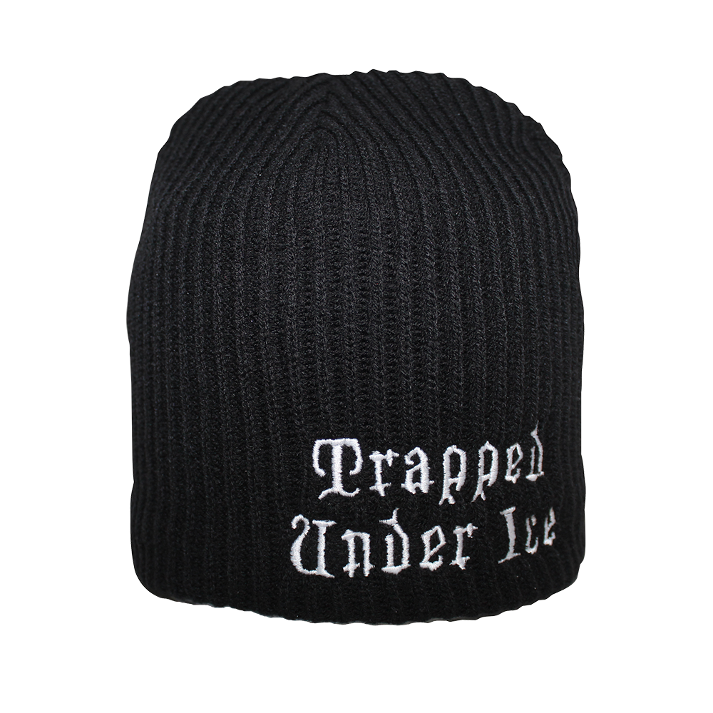 Trapped Under Ice "Logo Block" Wool Hat (black)