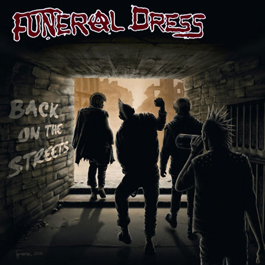 Funeral Dress "Back on the Streets" EP 7" (lim.400, black)