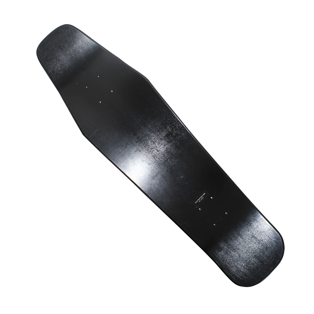 Grober Knüppel "Coffin Style" Skateboard Deck