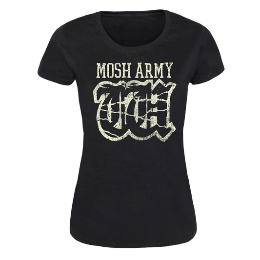 Walls of Jericho "Mosh Army" Girly-Shirt - Premium  von Rage Wear für nur €9.90! Shop now at Spirit of the Streets Mailorder