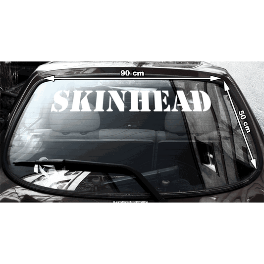 Skinhead - Heckscheibenaufkleber (innen / inside) - Premium  von Spirit of the Streets Mailorder für nur €8.90! Shop now at Spirit of the Streets Mailorder