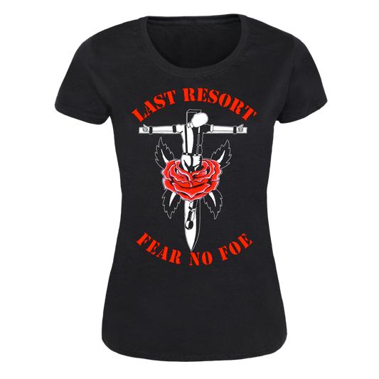 Last Resort "Fear no Foe" Girl-Shirt (black)