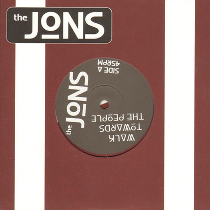 Jons,The "Walk towards the people" EP 7" (lim. 250, silver)