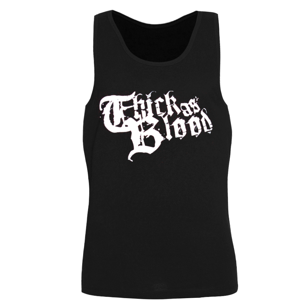 Thick As Blood "Logo" Girly Tank Top (black)