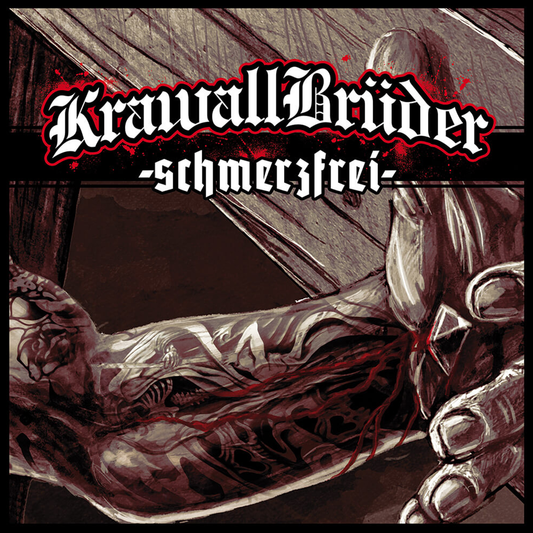 KrawallBrüder "Schmerzfrei" LP (lim. 222, green)