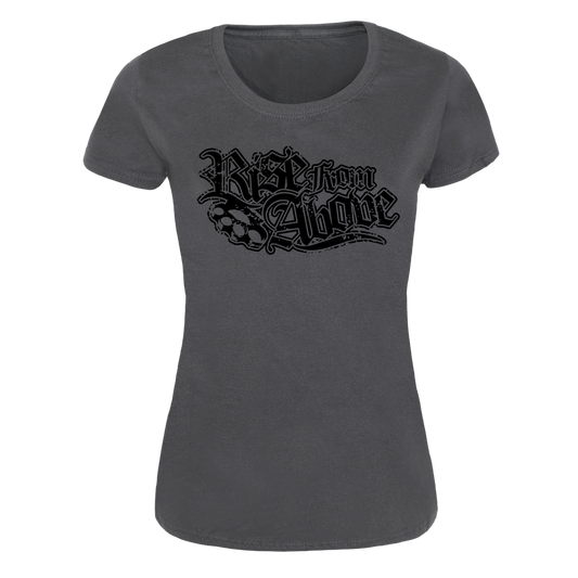 Rise from Above "Logo" Girly Shirt (charcoal)