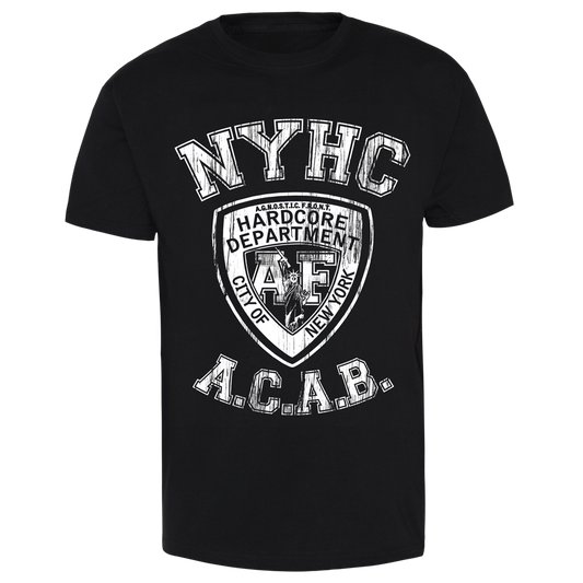 T-shirt Agnostic Front « NYPD HC » (noir)