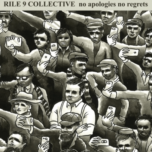 Rile 9 Collective "No apologies no regrets" EP 7" (lim. 300, blue) - Premium  von Contra für nur €7.90! Shop now at Spirit of the Streets Mailorder
