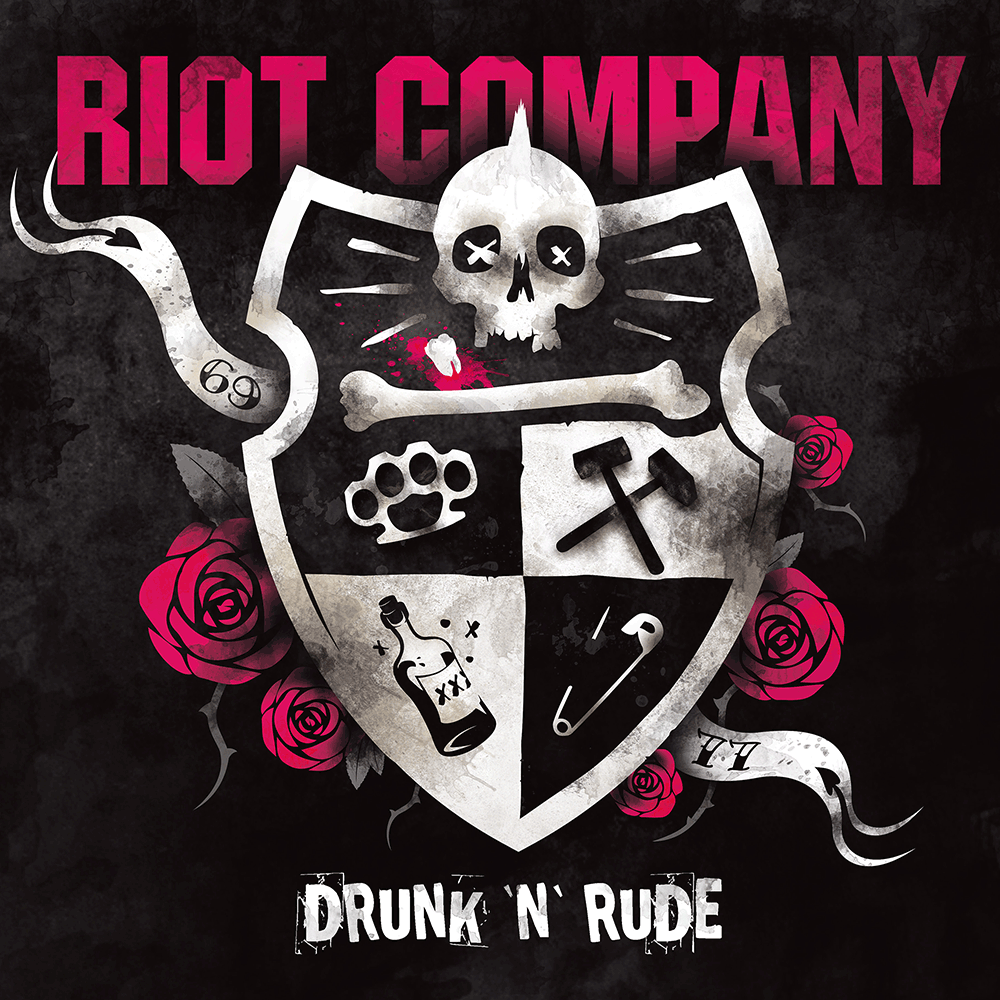 Riot Company "Drunk'n'Rude" LP (purple Vinyl, lim. 150, DL code)