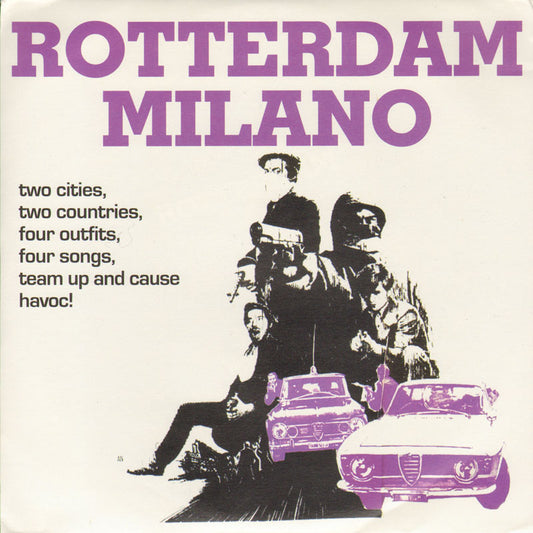 V/A Rotterdam Milano EP 7" (Stealers, Brutti E Ignoranti, ...) (lim. 96, red)