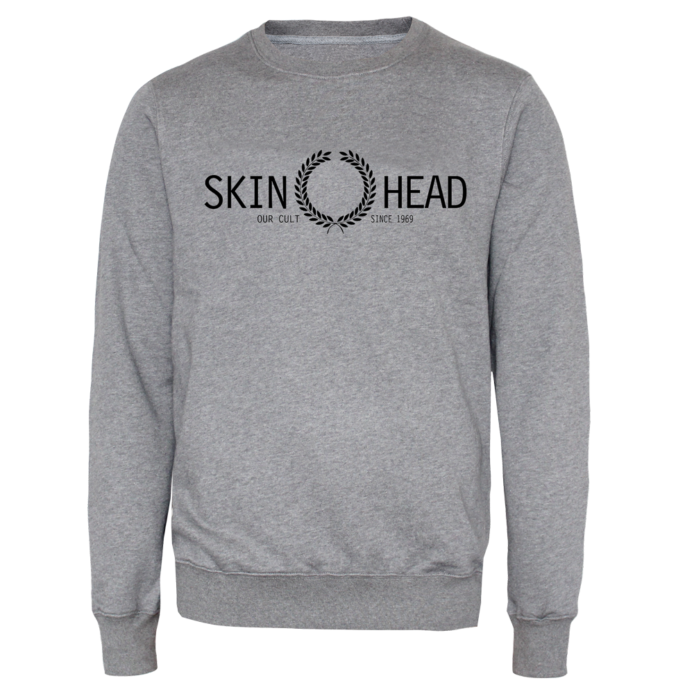 Skinhead "Our Cult" Sweatshirt (grey) - Spirit of the Streets
