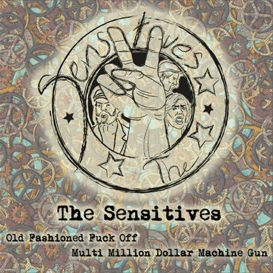 Sensitives, The / Wham Bam Bodyslam "same" EP 7" (lim. 400, black)