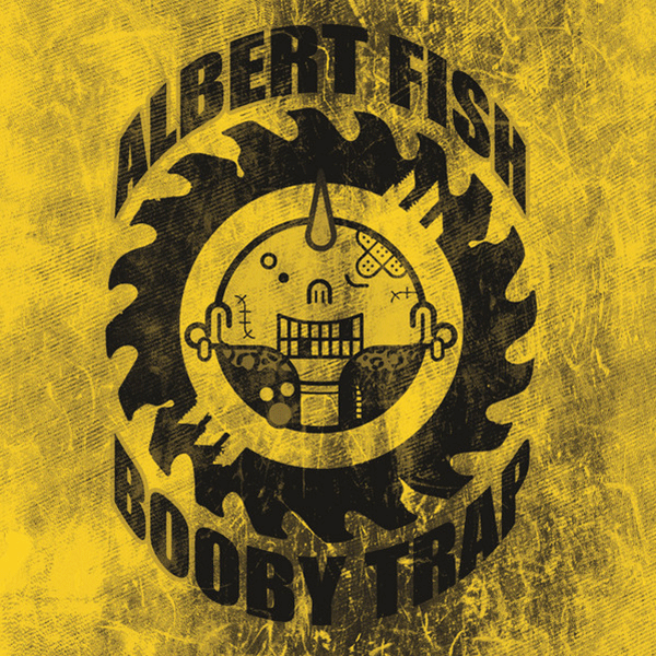 split Albert Fish / Booby Trap "same" EP 7" (lim. 100, yellow cover)