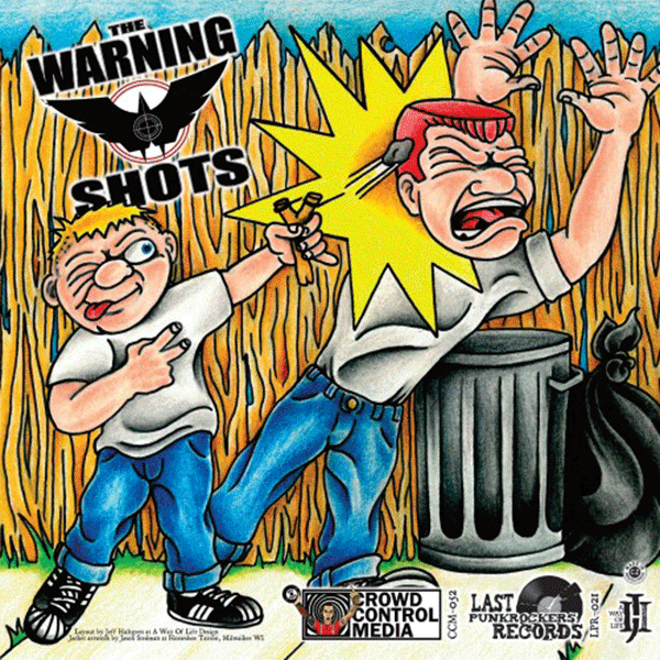 split Antagonizers ATL / The Warning Shots "same" EP 7" (lim. 100, black)