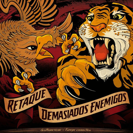 split Retaque / Demasiados Enemigos "South American - Europe Connection" LP