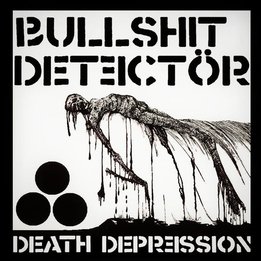Bullshit Detectör "Death Depression" LP (black) + Screen Print Cover