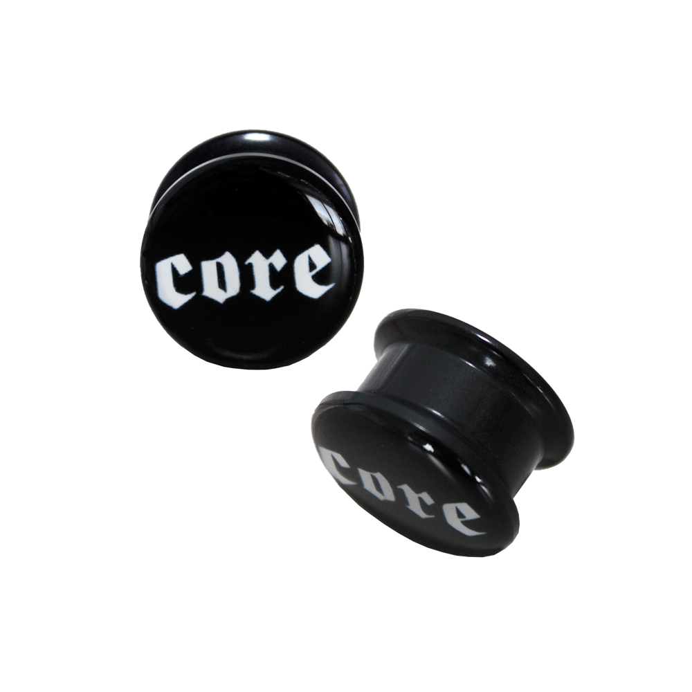 Core Schriftzug Plug Acryl