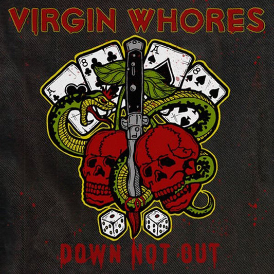 Virgin Whores "Down not out" EP 7" (lim. 400, white + download code)