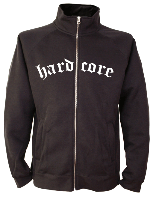 Hardcore (großer Schriftzug) Sweatjacke