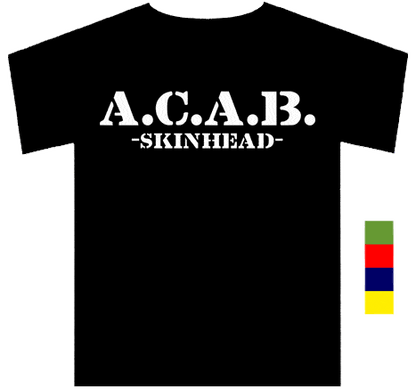 A.C.A.B. Skinhead  TShirt