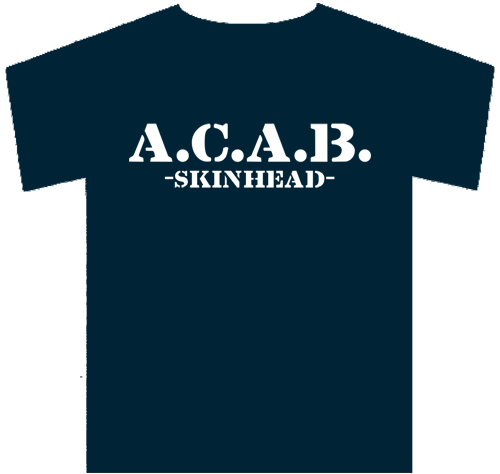 A.C.A.B. Skinhead  TShirt