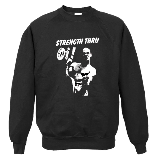 Strength thru Oi! - Sweatshirt - Premium  von Spirit of the Streets Mailorder für nur €24.90! Shop now at SPIRIT OF THE STREETS Webshop