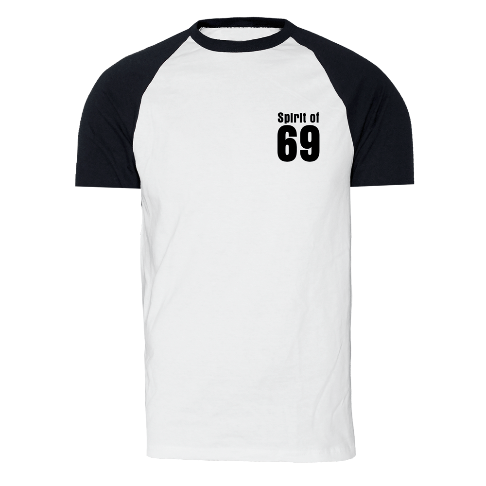 Spirit of 69 - T-Shirt (weiss/schwarz) - Premium  von Spirit of the Streets für nur €14.90! Shop now at SPIRIT OF THE STREETS Webshop