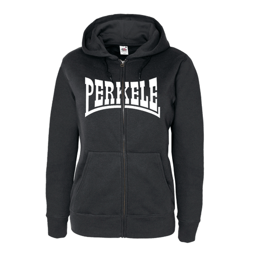 Perkele "big Logo" - Girly ZIP Hooded Jacket - Premium  von Spirit of the Streets Mailorder für nur €39.90! Shop now at Spirit of the Streets Mailorder