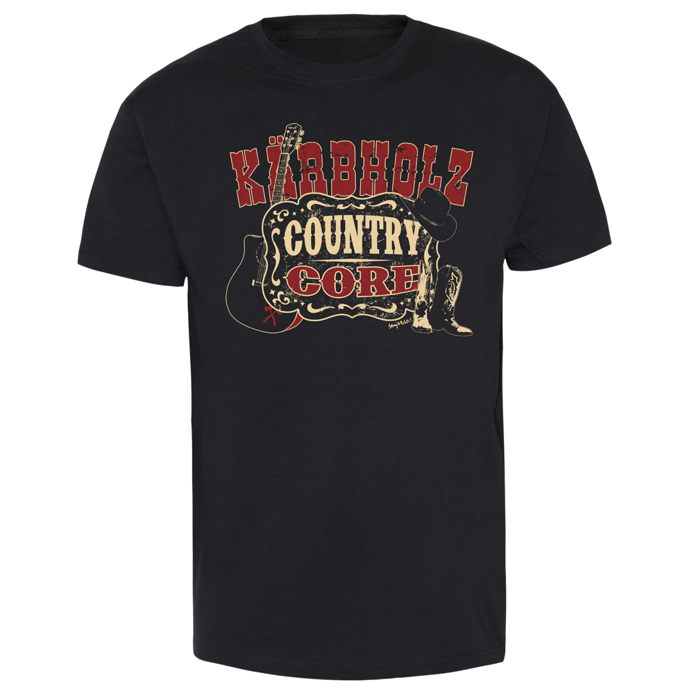 Kärbholz "Country Core" T-Shirt (black)