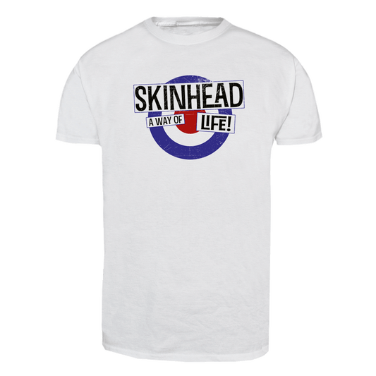 Skinhead "Mod" T-Shirt (weiss)