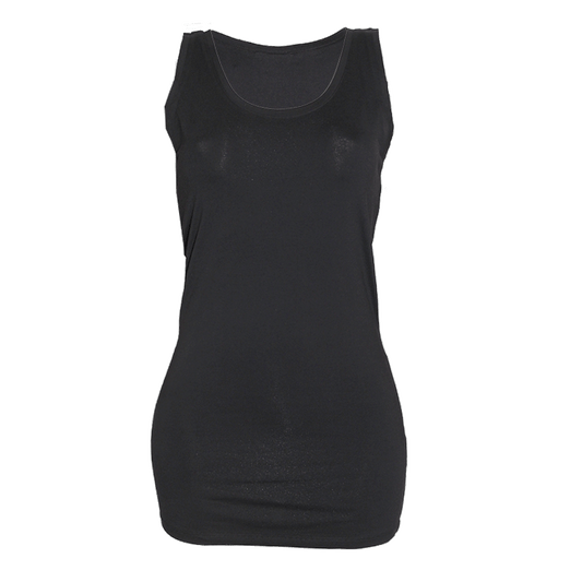 Long Top (Girly) (schwarz/black)