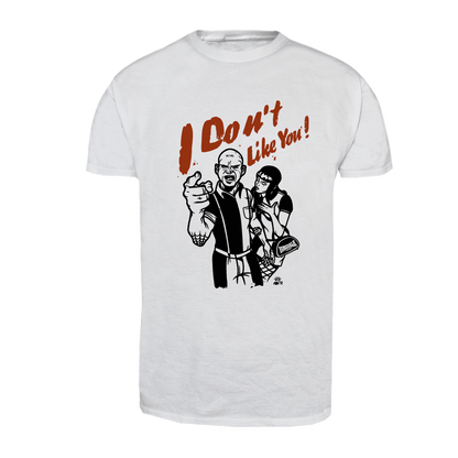 Skinhead "I don't like you" T-Shirt (white)