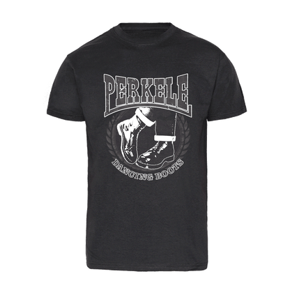 Perkele "Dancing Boots" T-Shirt - Premium  von Spirit of the Streets für nur €19.90! Shop now at Spirit of the Streets Mailorder