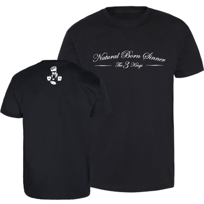3 Kings,The  "Natural Born Sinner" T-Shirt - Premium  von Spirit of the Streets für nur €14.90! Shop now at SPIRIT OF THE STREETS Webshop