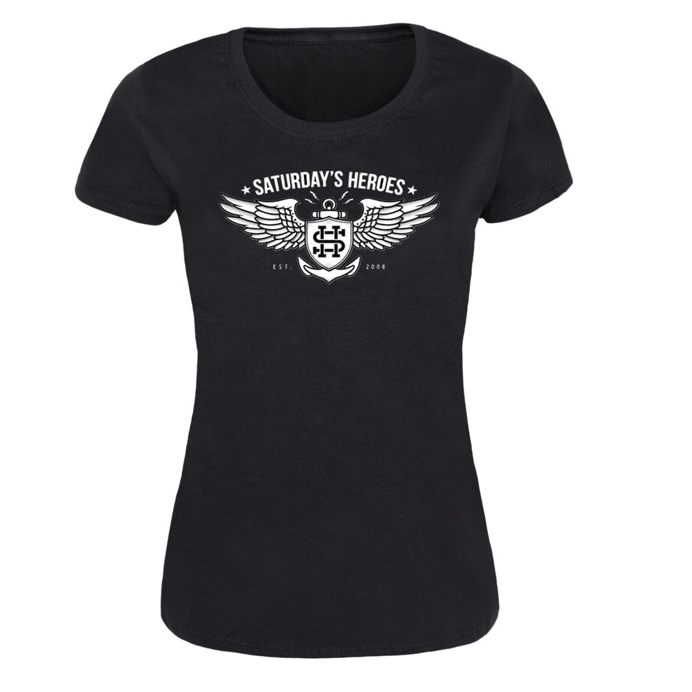 Saturday's Heros "Winged Anchor" Girly Shirt