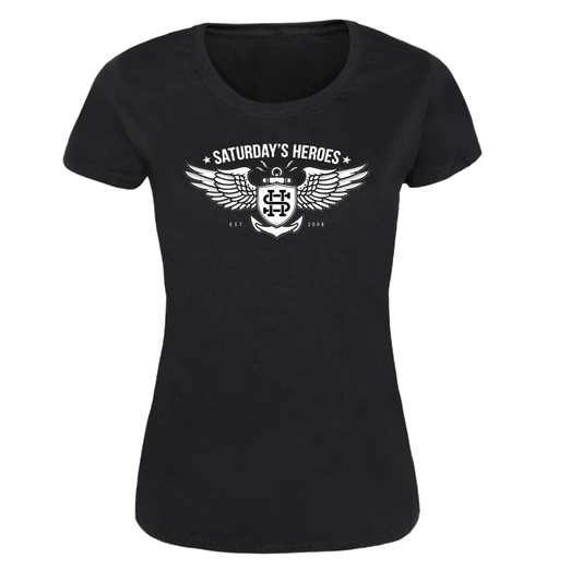 Saturday's Heros "Winged Anchor" Girly Shirt