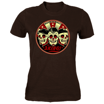 3 Kings,The  "Skulls" Girly Shirt