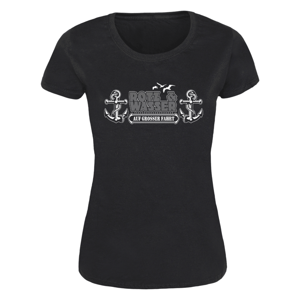 Rotz & Wasser "Auf großer Fahrt" Girly Shirt - Premium  von Spirit of the Streets für nur €19.90! Shop now at Spirit of the Streets Mailorder