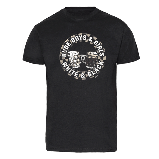 Rude Boys & Girls / White & Black - T-Shirt