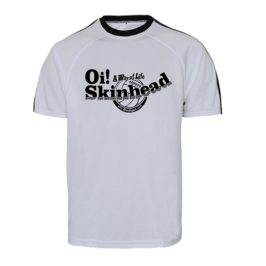 Oi! Skinhead - Football Shirt (white)