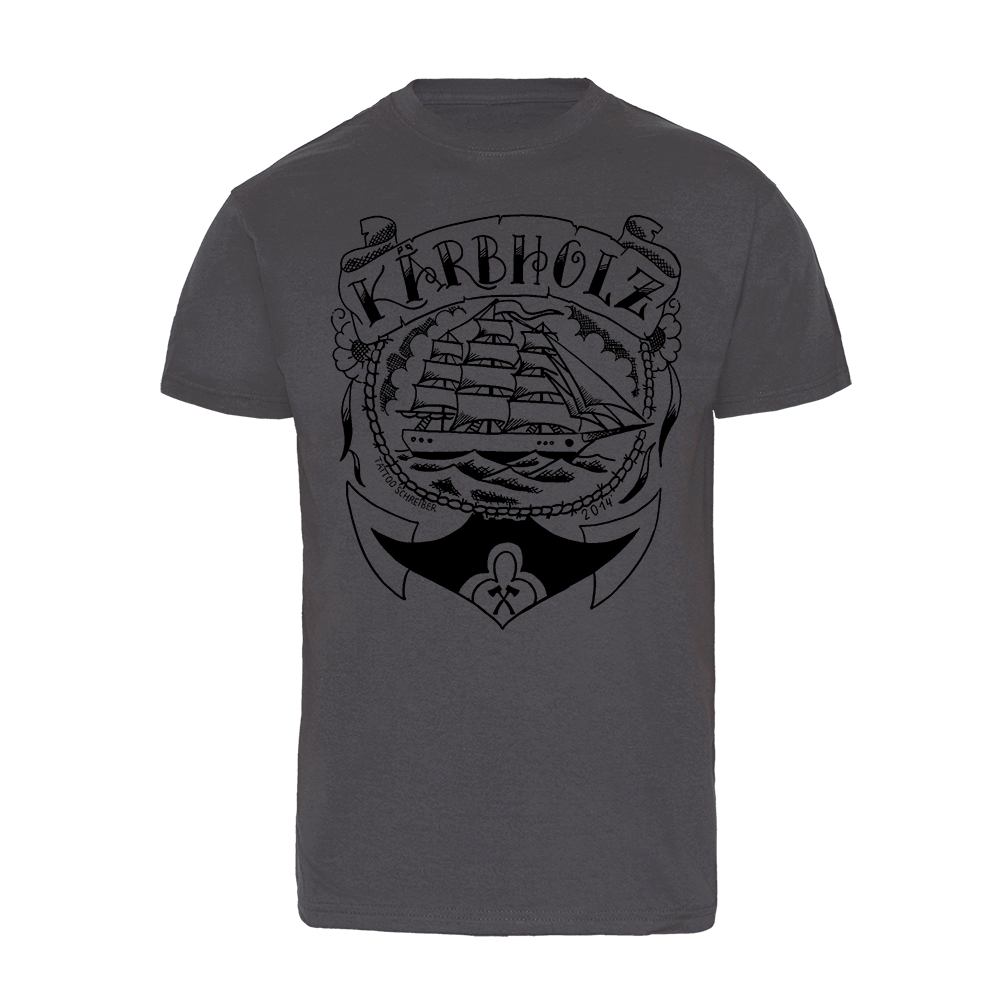 Kärbholz "Oldschool" T-Shirt (anthrazit)