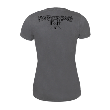 Kärbholz "Oldschool" Girly Shirt (anthrazit) - Premium  von Spirit of the Streets Mailorder für nur €19.90! Shop now at SPIRIT OF THE STREETS Webshop